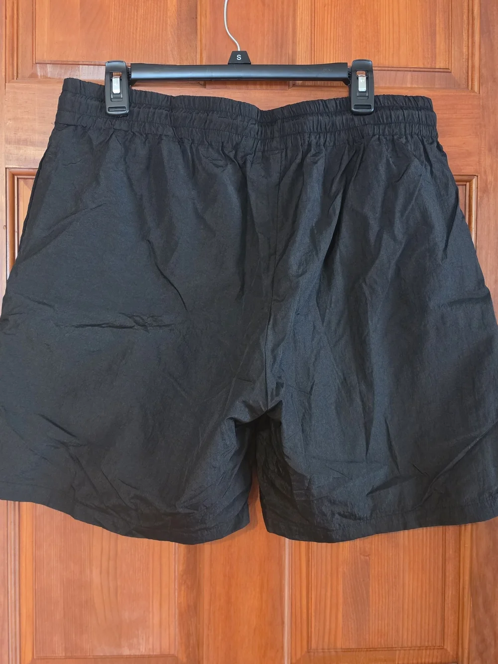 GUESS Black Men’s Swim Shorts with Multicolor Logo